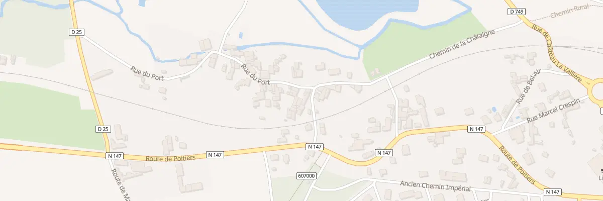 Plan du 19 Rue du Port à Lussac-les-Châteaux