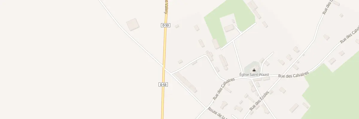 Plan du 6 Rte de Saint Valéry à Crasville-la-Mallet