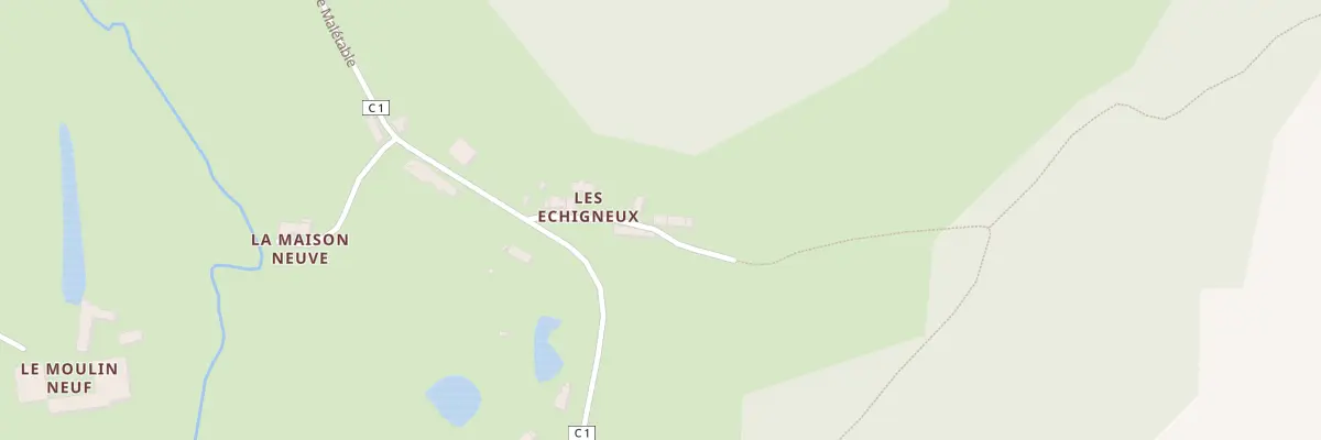 Plan du 47 Les Echigneux à Longny les Villages
