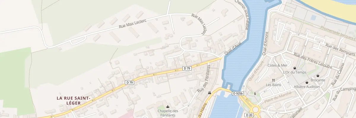 Plan du 37 Rue Saint-Léger à Saint-Valery-en-Caux