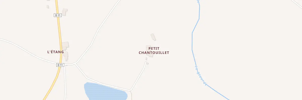 Plan du 5248 Petit Chantouillet à Moussac