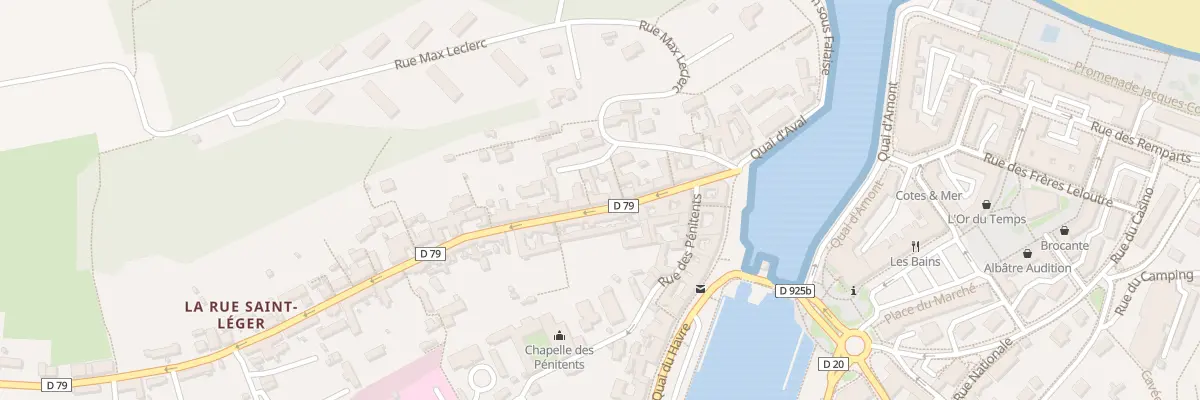 Plan du 41 Rue Saint-Léger à Saint-Valery-en-Caux