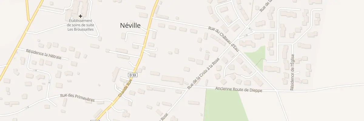 Plan du 18 Rue de la Croix A la Rose à Néville