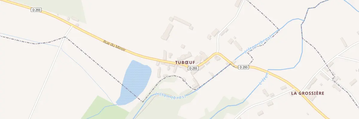 Plan du 1 Pl de l’Epine à Saint-Michel-Tubœuf