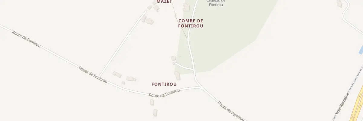 Plan du 55 All de la Tour à Castella