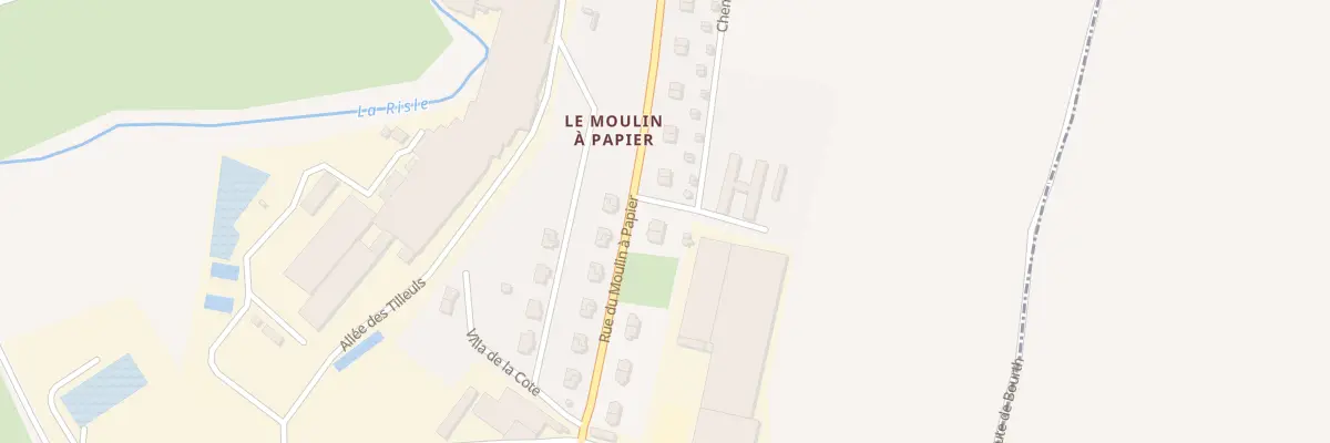 Plan du 139 Rue du Moulin a Papier à Rugles