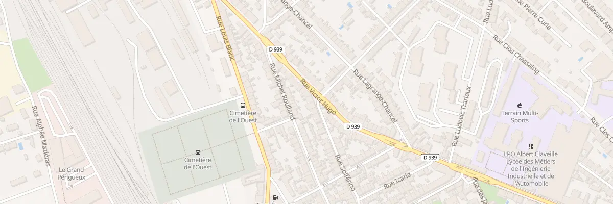 Plan du 79 Rue Solferino à Périgueux