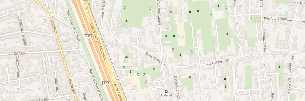 Plan du 34 Rue Gabriel Péri à Saint-Pierre-des-Corps