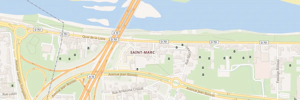 Plan du 32 Quai de la Loire à Saint-Pierre-des-Corps