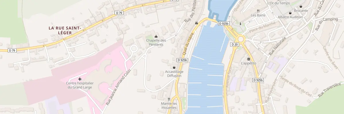 Plan du 30 Quai du Havre à Saint-Valery-en-Caux