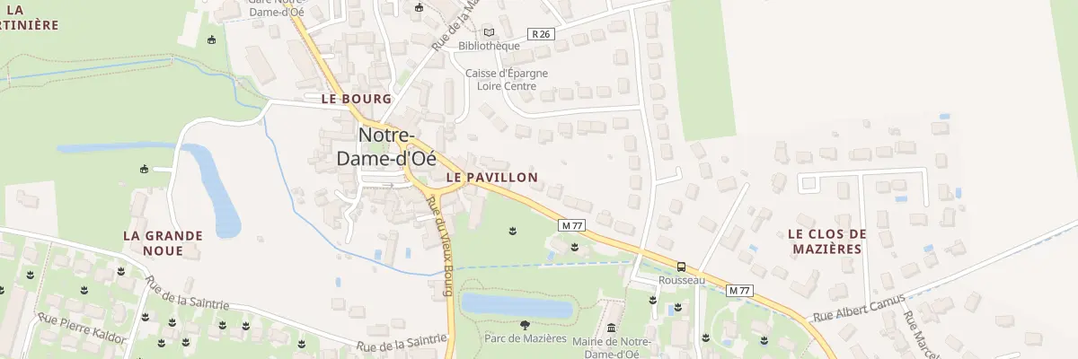 Plan du 6 Rue de Couleuvrou à Notre-Dame-d’Oé