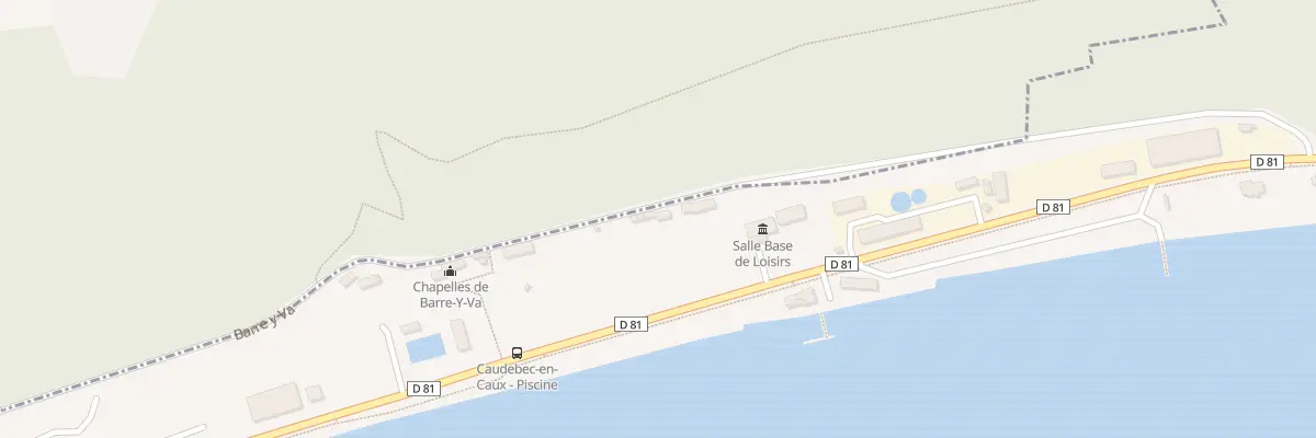 Plan du 3 Barre - Y - Va - Caudebec à Rives-en-Seine
