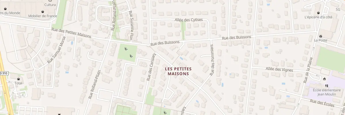 Plan du 31 Rue des Petites Maisons à Chambray-lès-Tours