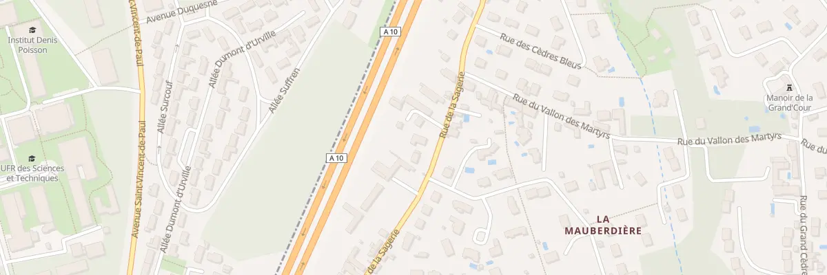 Plan du 105 Rue de la Sagerie à Saint-Avertin