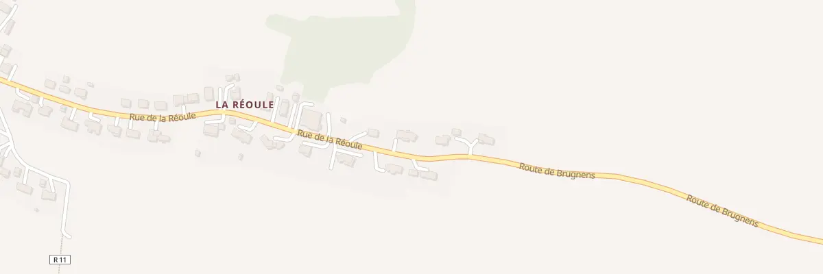 Plan du 41 Rue de la Réoule à Urdens