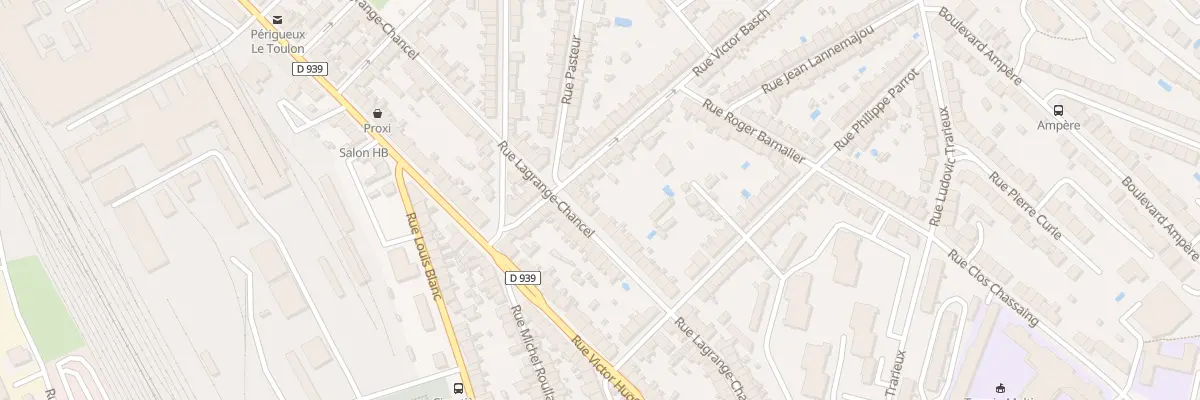 Plan du 64 Rue Lagrange Chancel à Périgueux