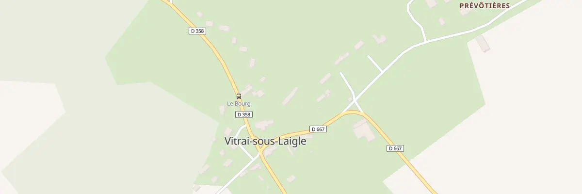 Plan du 35 Le Bourg à Vitrai-sous-Laigle