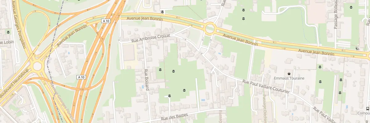 Plan du 83 Rue Ambroise Croizat à Saint-Pierre-des-Corps