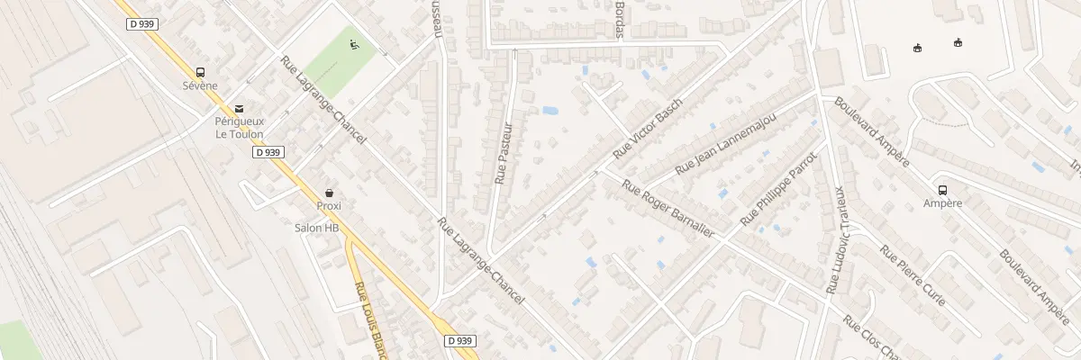 Plan du 21 Rue Victor Basch à Périgueux