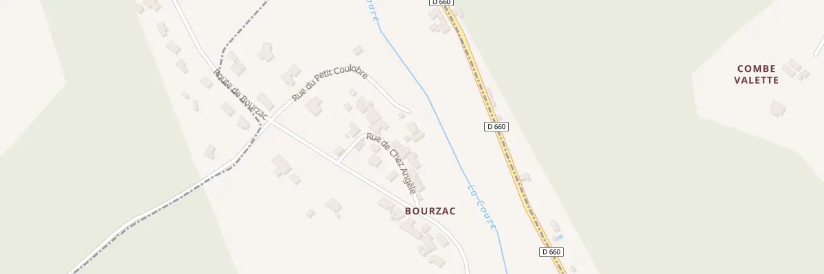 Plan du 4 Rue du Petit Coulobre à Bergerac
