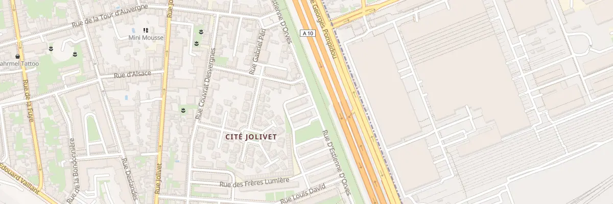 Plan du 67 Rue Estienne d’Orves à Tours