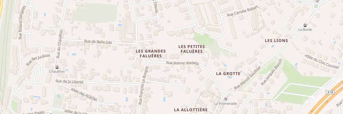 Plan du 19 Rue Jeanne Wedells à Tours