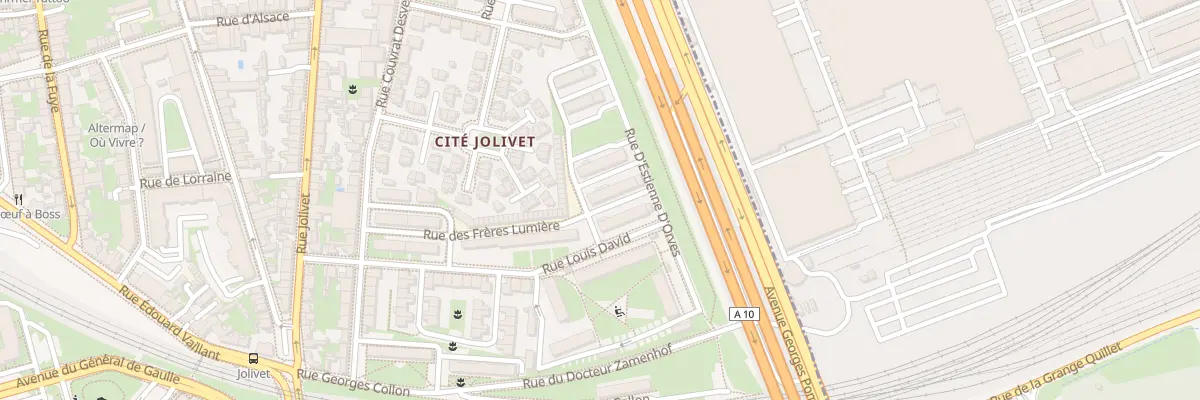 Plan du 40 Rue des Frères Lumière à Tours