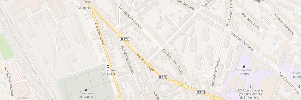 Plan du 5 Rue Philippe Parrot à Périgueux
