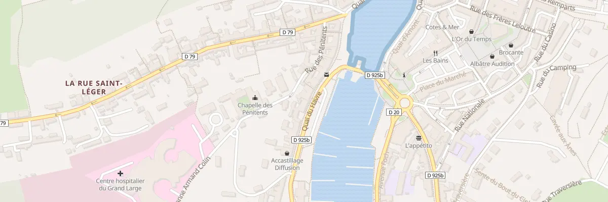 Plan du 20 Quai du Havre à Saint-Valery-en-Caux