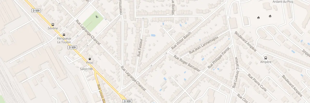 Plan du 27 Rue Victor Basch à Périgueux