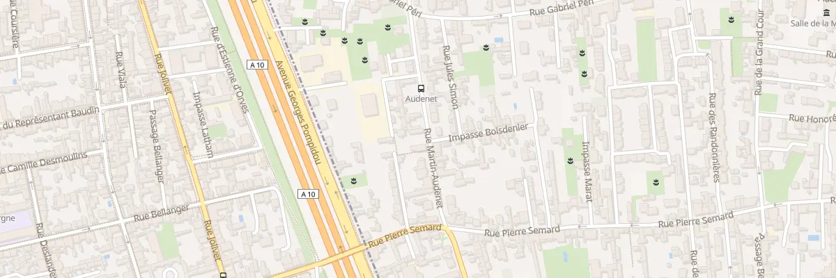 Plan du 19 Rue Martin Audenet à Saint-Pierre-des-Corps