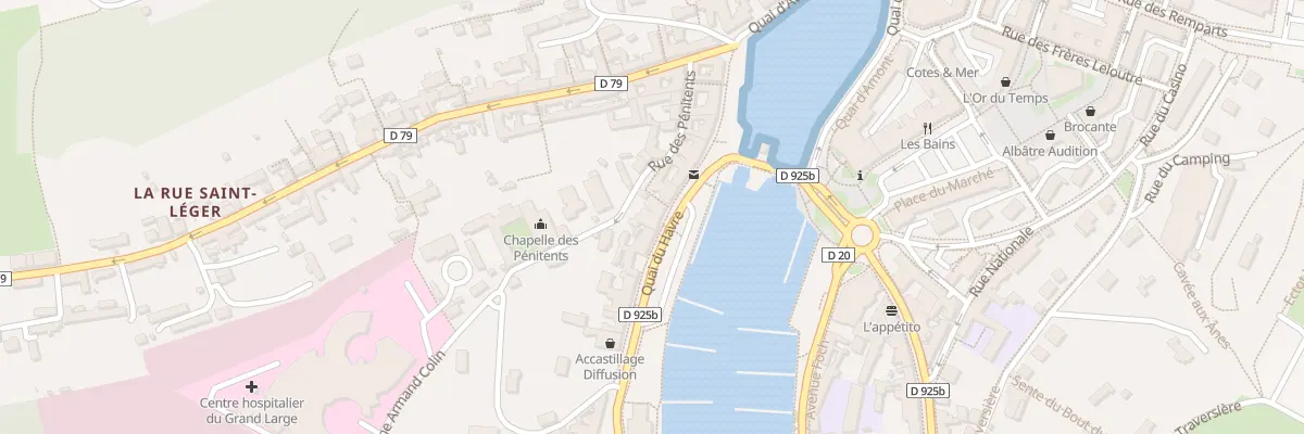 Plan du 18 Quai du Havre à Saint-Valery-en-Caux