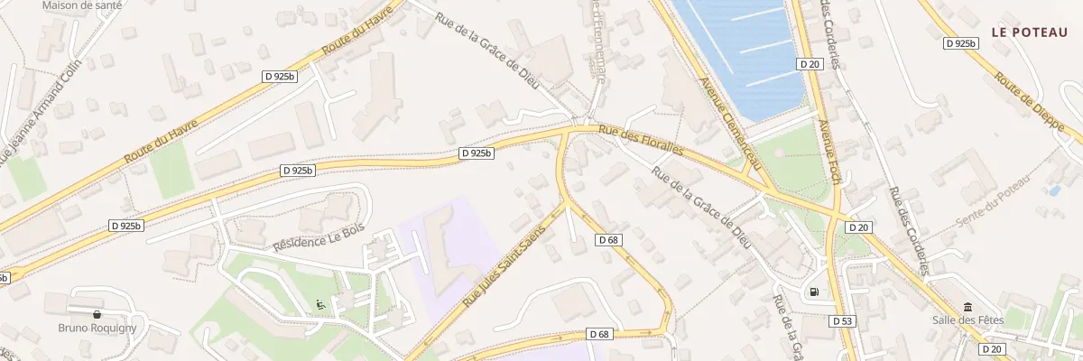 Plan du 2 Av Louis Savoye à Saint-Valery-en-Caux