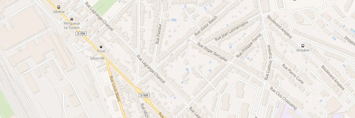 Plan du 28 Rue Victor Basch à Périgueux