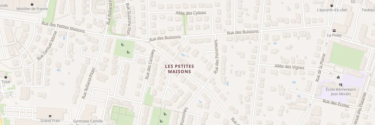 Plan du 27 Rue des Petites Maisons à Chambray-lès-Tours