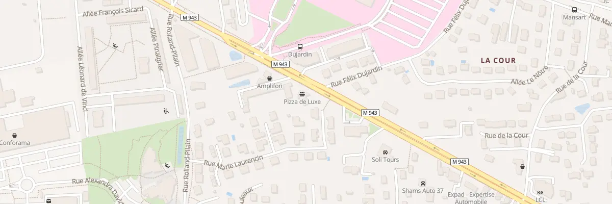 Plan du 38 Av de la République à Chambray-lès-Tours