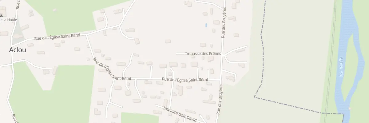 Plan du 495 Rue de l’Eglise Saint Rémi à Aclou