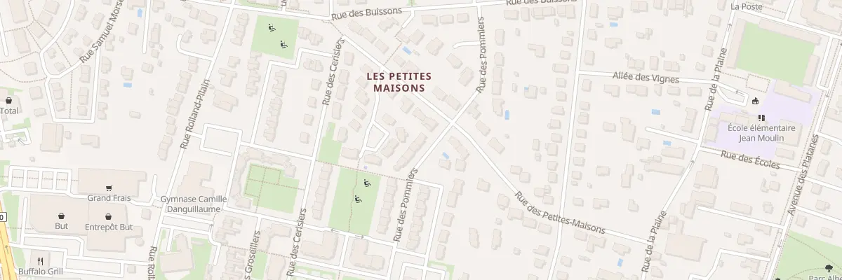 Plan du 13 Rue des Pommiers à Chambray-lès-Tours