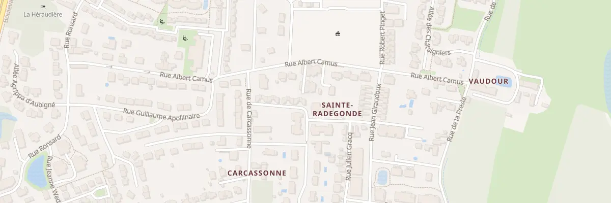 Plan du 16 Rue Willy Ronis à Tours