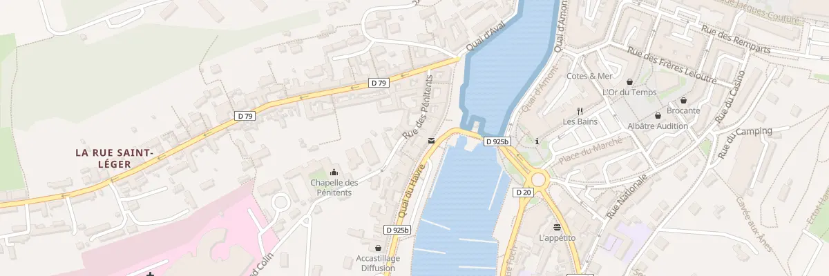Plan du 10 Quai du Havre à Saint-Valery-en-Caux