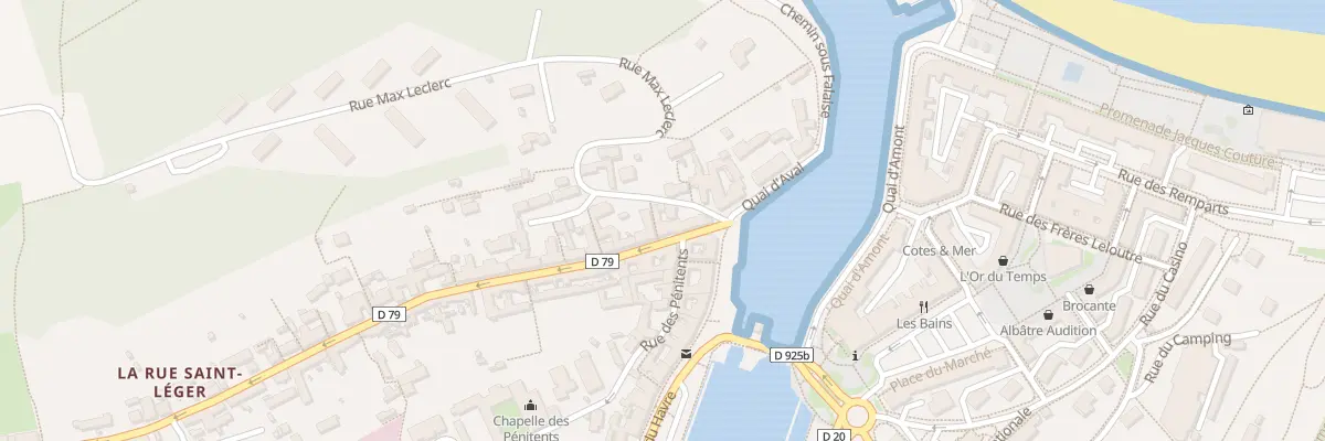 Plan du 13 Rue Saint-Léger à Saint-Valery-en-Caux