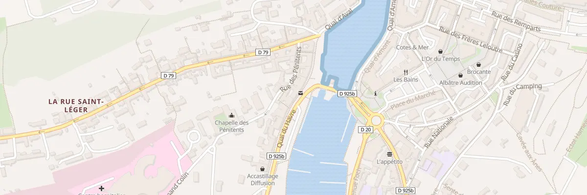 Plan du 12 Quai du Havre à Saint-Valery-en-Caux