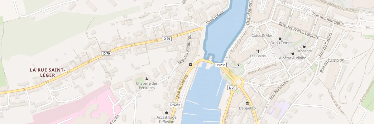 Plan du 10B Quai du Havre à Saint-Valery-en-Caux