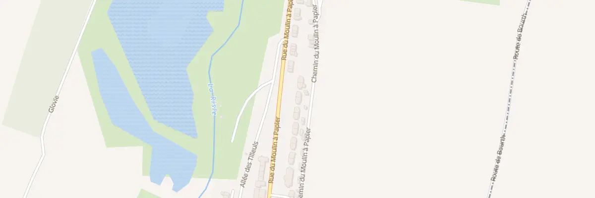Plan du 65 Rue du Moulin a Papier à Rugles