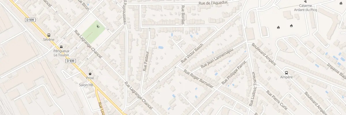 Plan du 37 Rue Victor Basch à Périgueux