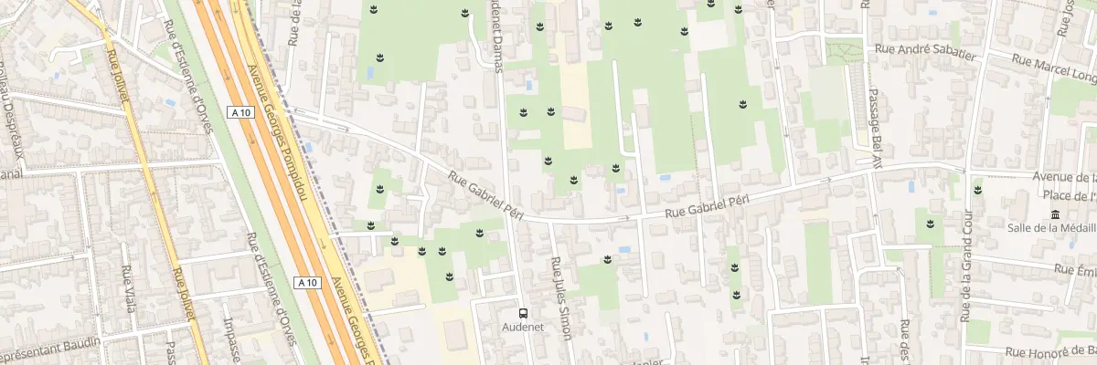 Plan du 40 Rue Gabriel Péri à Saint-Pierre-des-Corps