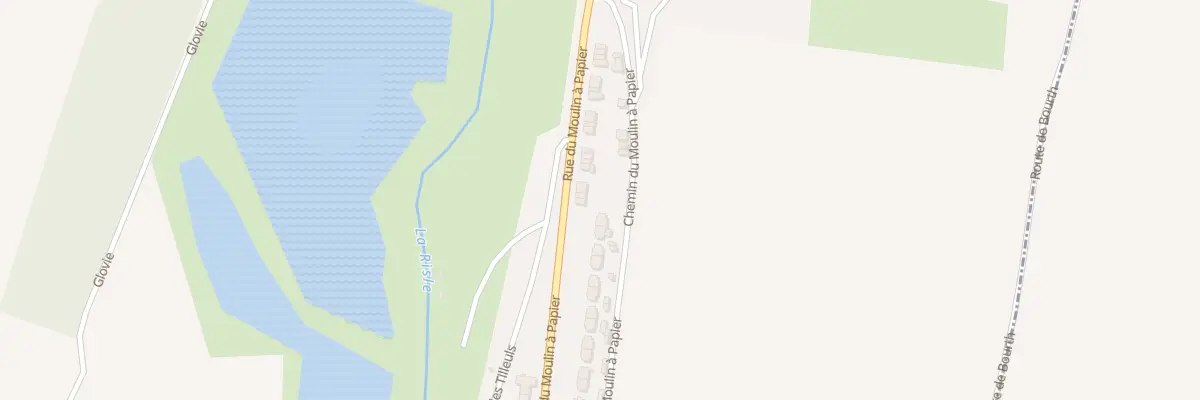 Plan du 57 Rue du Moulin a Papier à Rugles