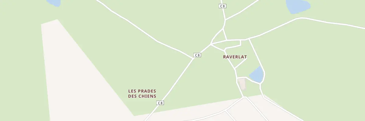 Plan du 5171A Les Prades des Chiens aux Salles-Lavauguyon