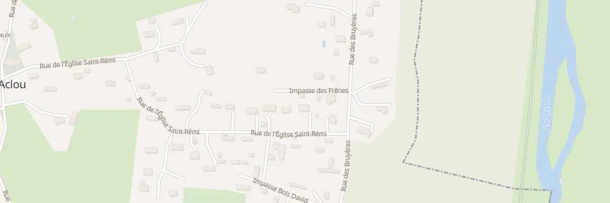 Plan du 4 Rue de l’Eglise à Aclou