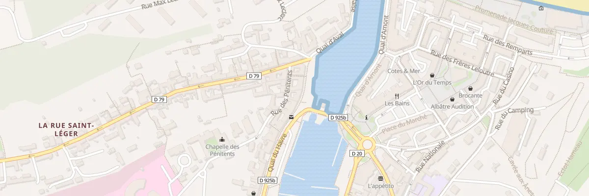 Plan du 6 Quai du Havre à Saint-Valery-en-Caux